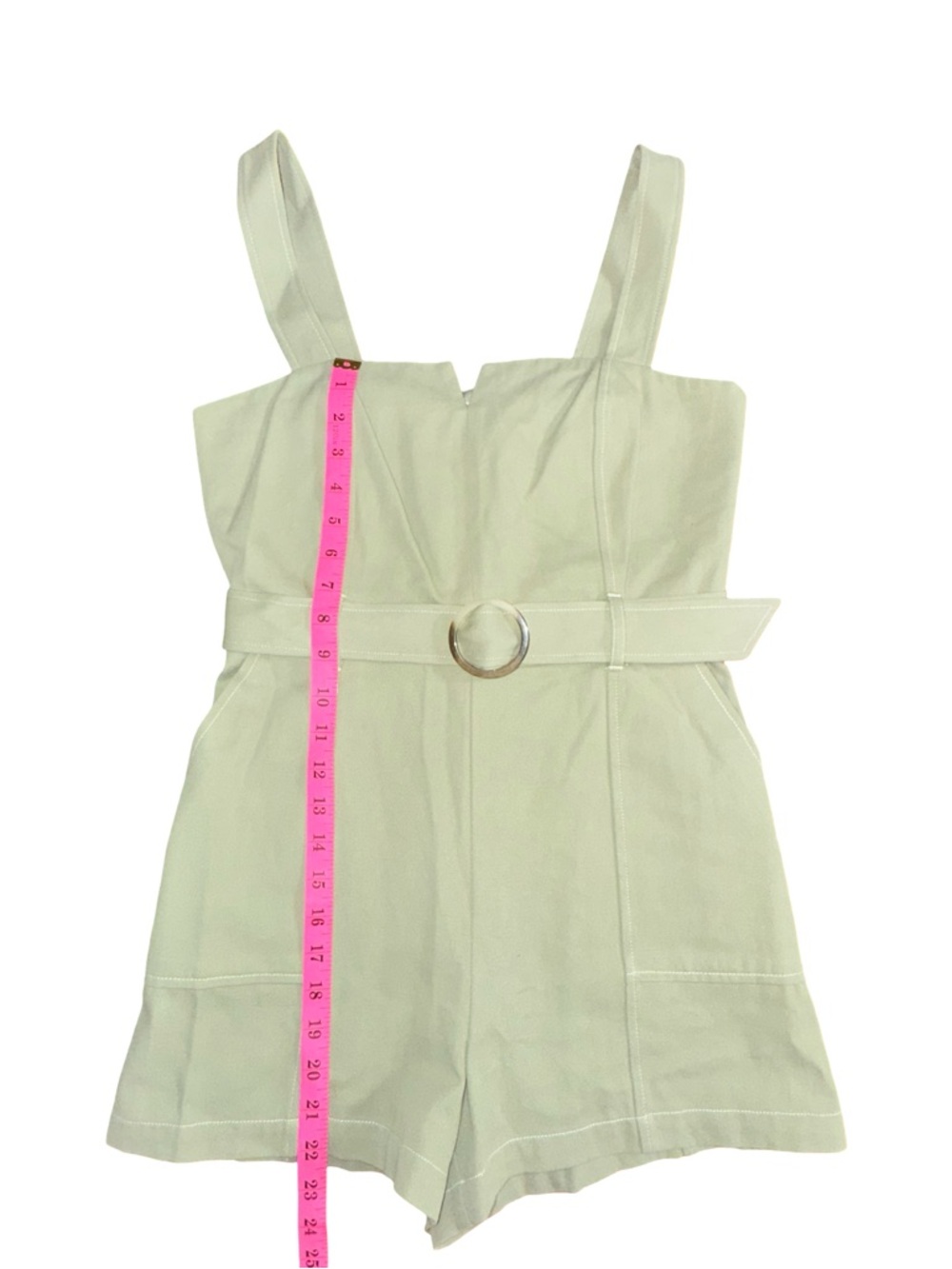 NWT Intermix Sage Green Romper - Picture 3 of 6